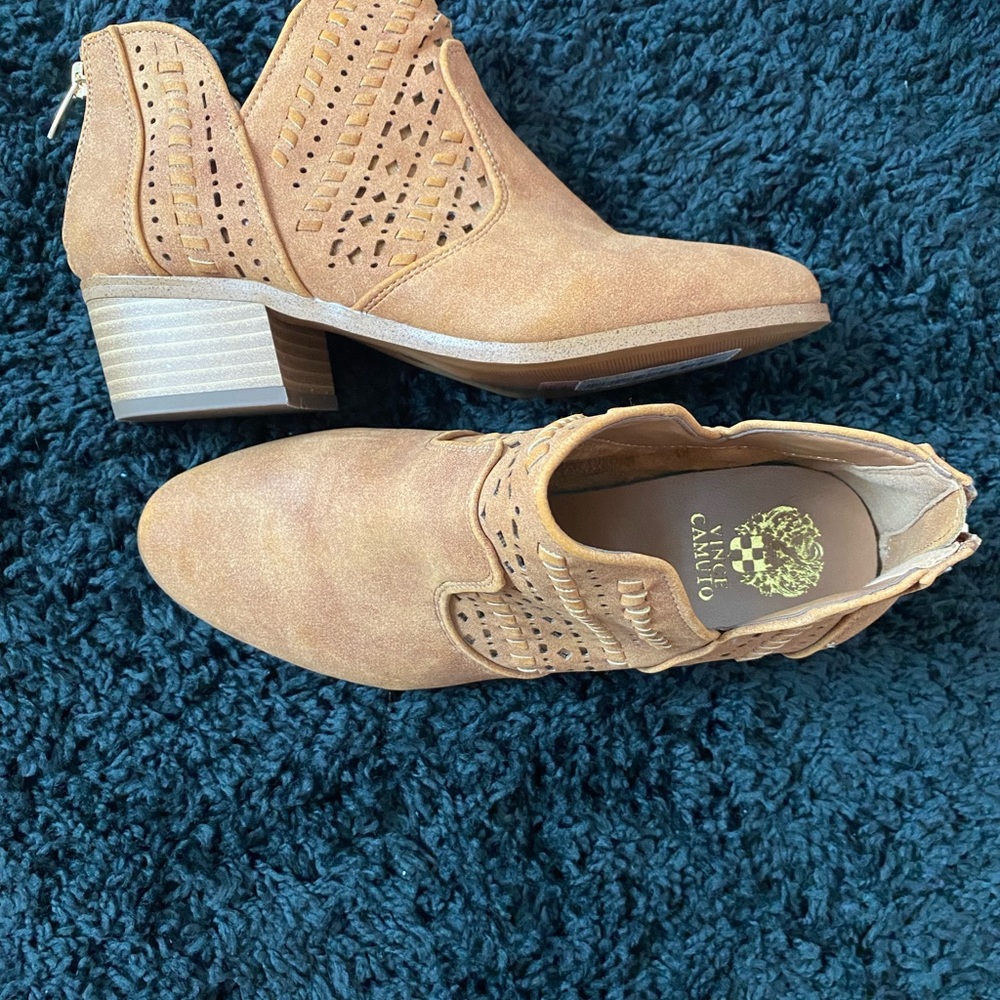 Brown ankle boots